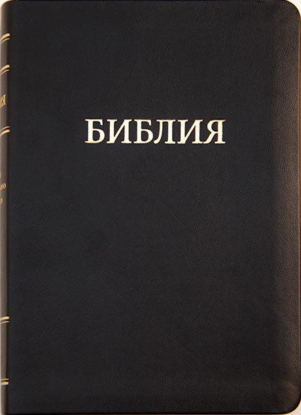 

Библия в Синодальном переводе кожа формат 17х24 см (11751)