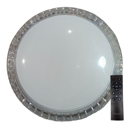 

Светильник LED Smart с пультом управления 3000-4000-6500K 50W SAVONA круг LUMANO