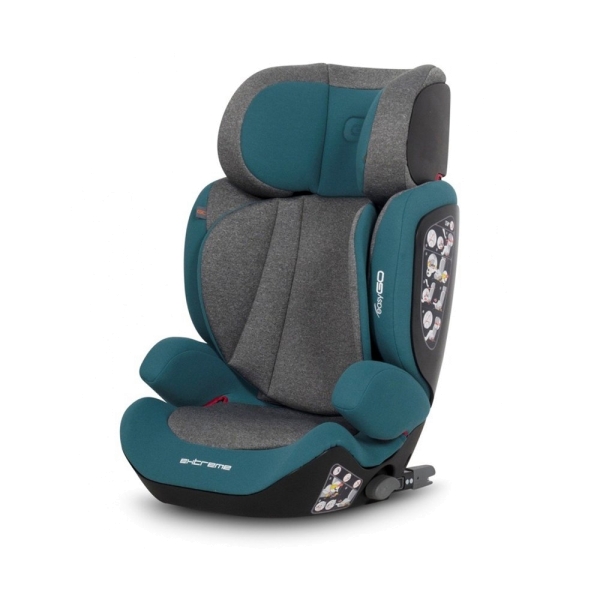 

Автокресло + бустер EasyGo Extreme Adriatic группа 2-3 (15-36 кг) с системой ISOFIX и подлокотниками