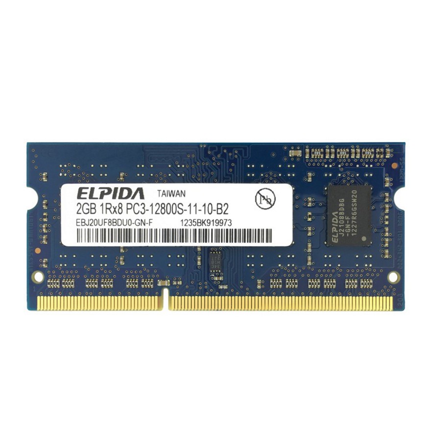 Оперативная память ELPIDA 2GB (1*2GB) 1RX8 PC3-12800S DDR3-1600MHZ 11 ...