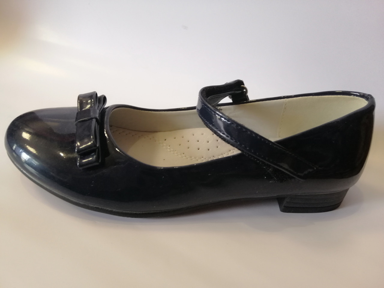 

Туфли для девочки Clibee 18/8 синие р. 35-22 см
