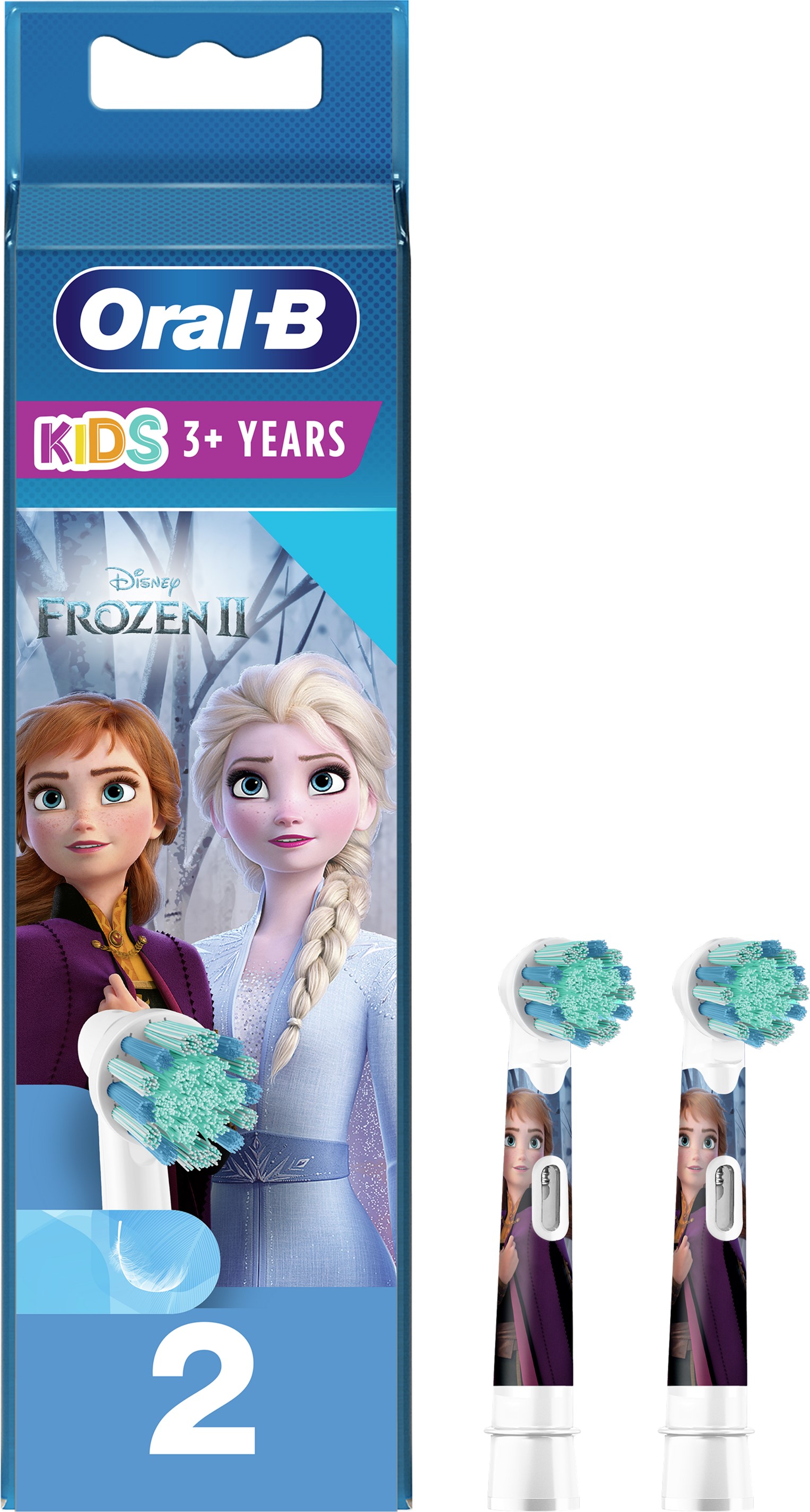 Насадки до зубної щітки Oral-B Kids Frozen II, 2 шт (4210201383994 ...