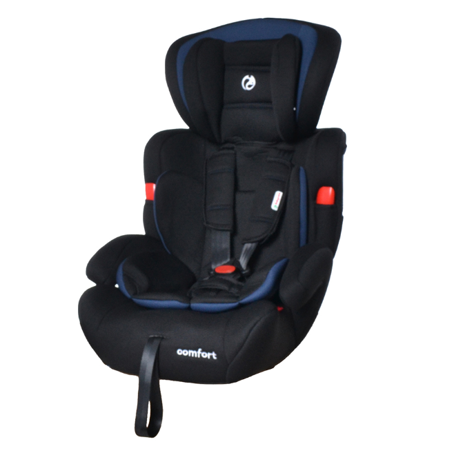 

Детское автокресло BABYCARE из 3-х точечным креплениям, Comfort 1-2-3 группа из пластика и полиэстера, цвета-синий/черный ( BC-11901/1 )