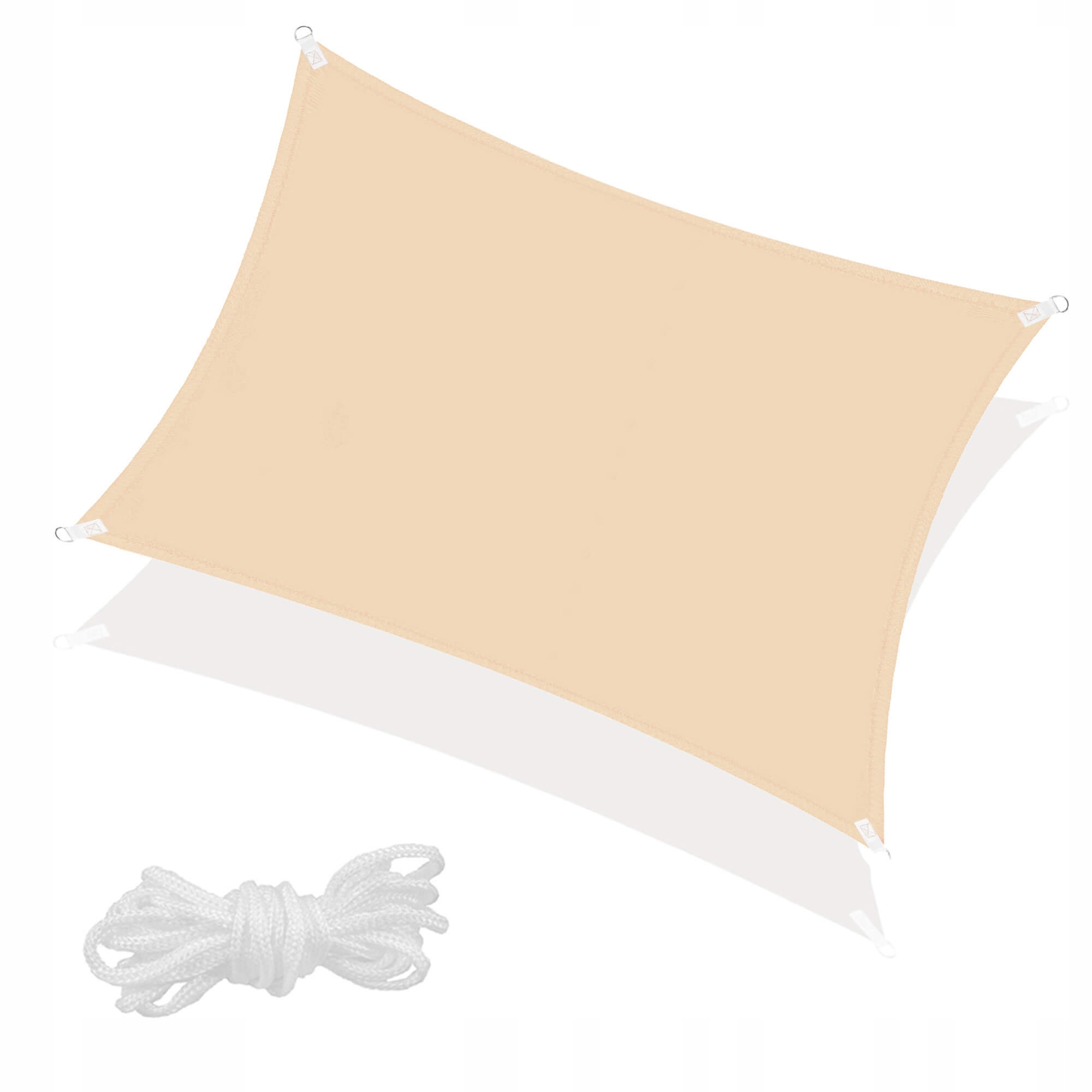 

Тент-парус теневой для дома, сада и туризма Springos 3 x 2 м SN1042 Beige