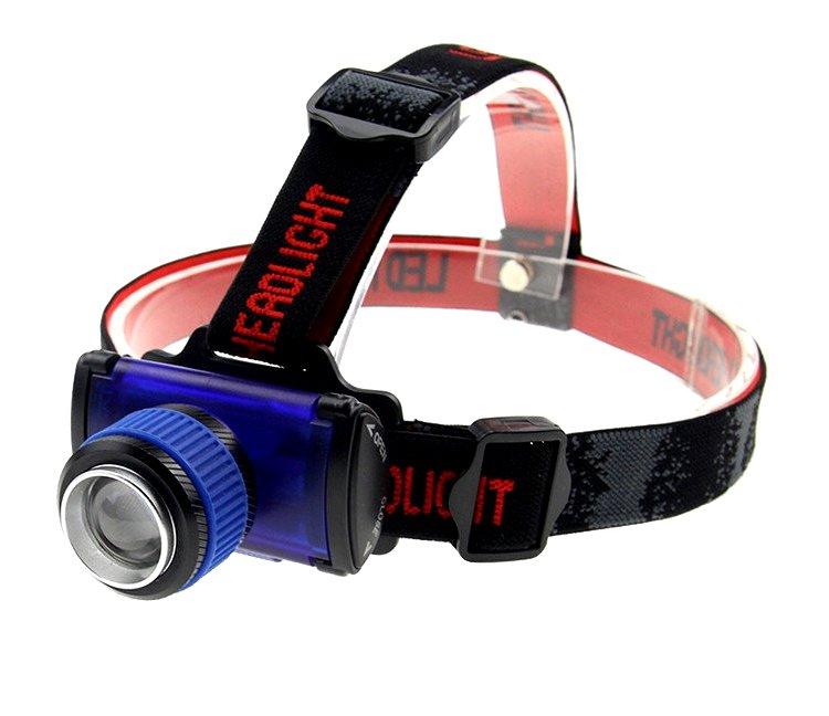 

Налобный фонарь 6606 CREE Q5 ЗУМ