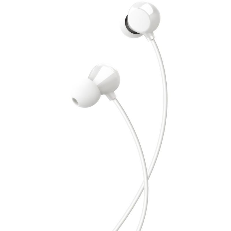 

Наушники Gelius Air Kvazar Ceramic GA-WE-001 White with mic + button call answering