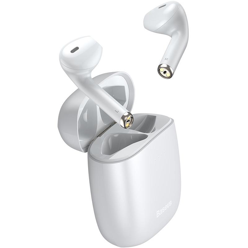 

Stereo Bluetooth Headset Baseus W04 Pro White