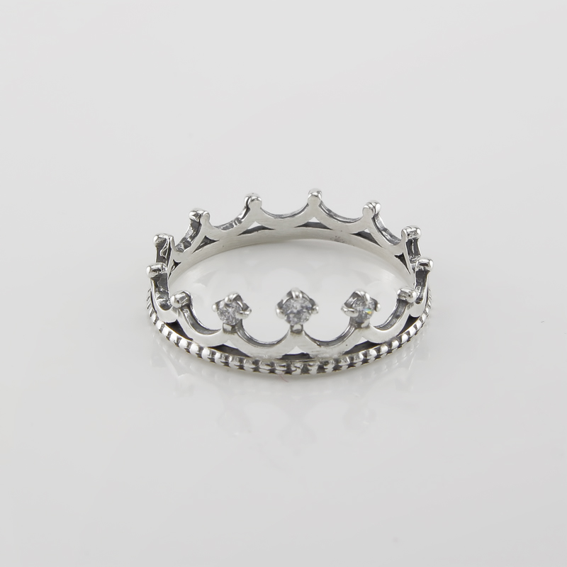 

Серебряное кольцо Корона (3732)