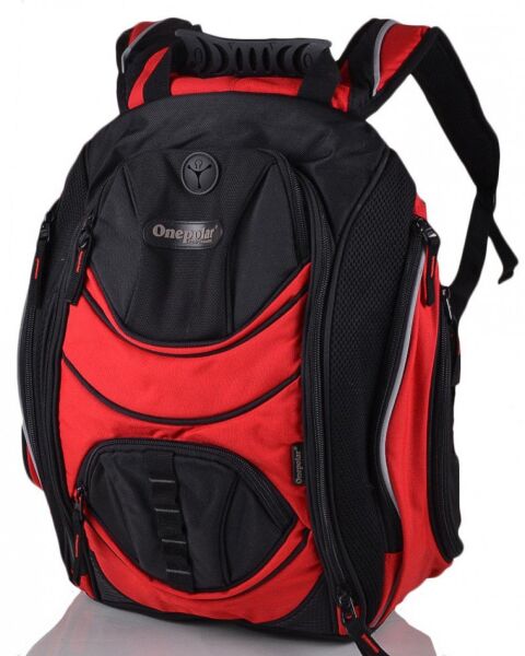 

Мужской вместительный рюкзак для ноутбука ONEPOLAR w1284-red