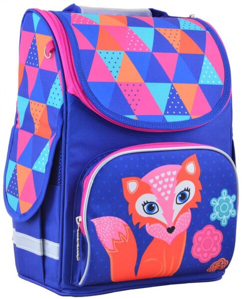 

Школьный каркасный рюкзак Smart 26х34х14 см 12 л для девочек PG-11 Fox (554505)