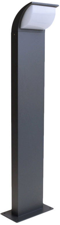 

Уличный фонарь Brille PL-25/60 7W NW DGY IP54 (34-318)