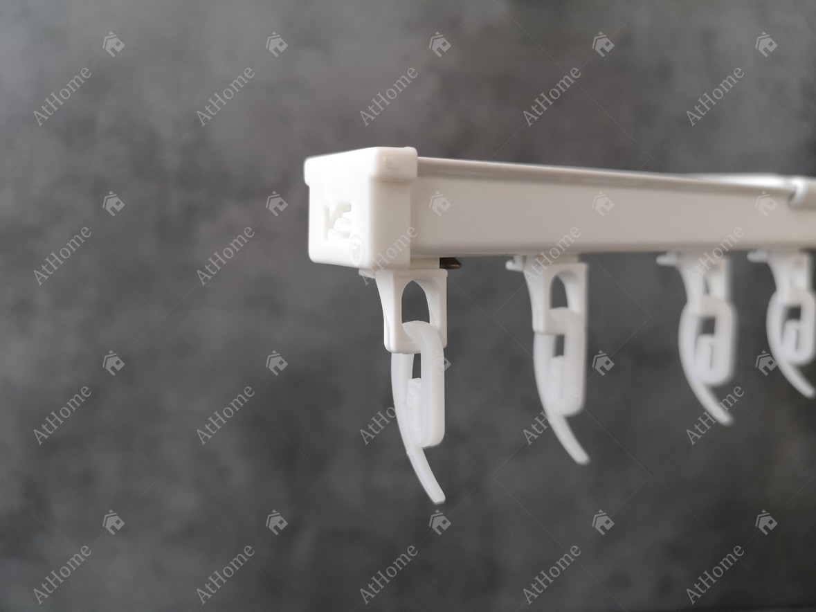 

Потолочный карниз Quadrum KS одинарный алюминиевый 330 см Белый