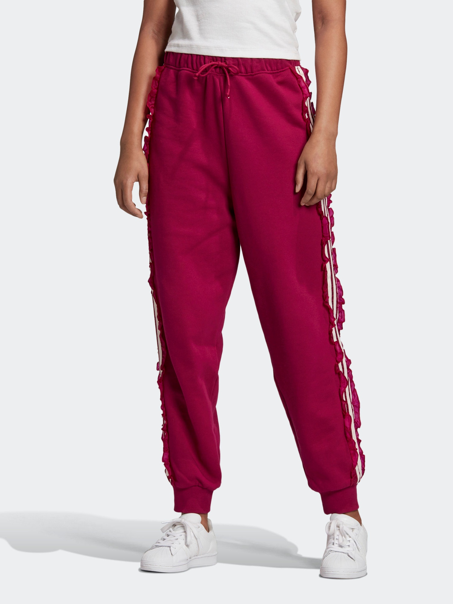 

Спортивные штаны Adidas Track Pant FU3878  Power Berry, Спортивные штаны Adidas Track Pant FU3878 M Power Berry