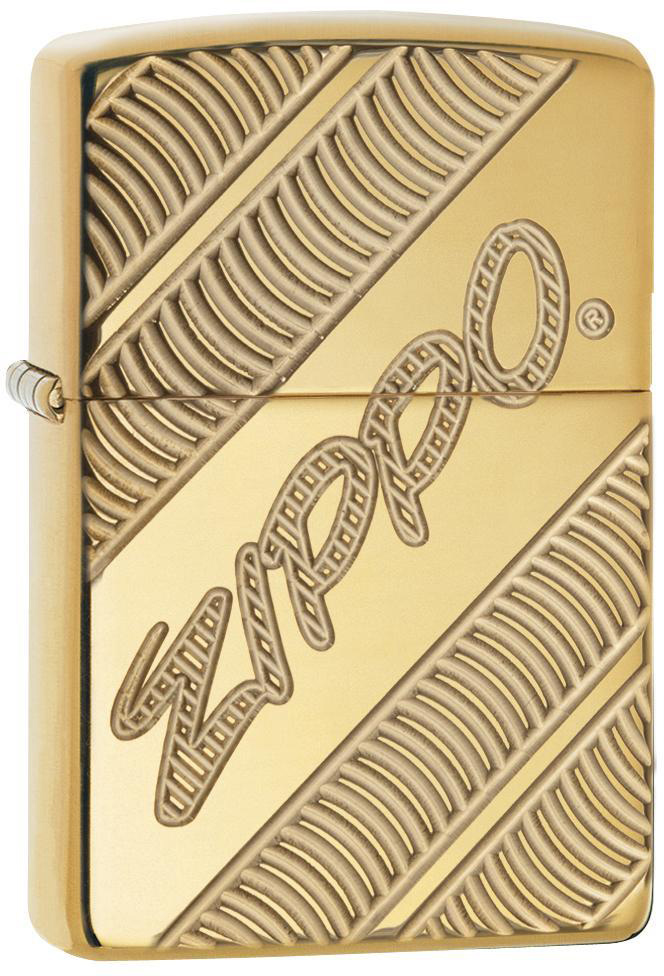 

Зажигалка Zippo 169 Zippo Coiled Armor Золотистая (Zippo 29625)