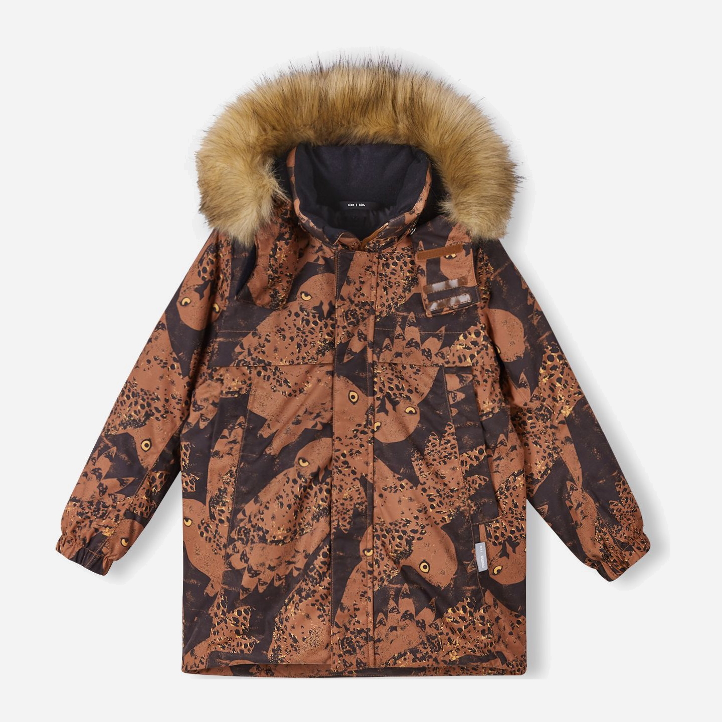 Акция на Дитяча зимова термо куртка для хлопчика Reima Musko 5100017A-1495 128 см от Rozetka
