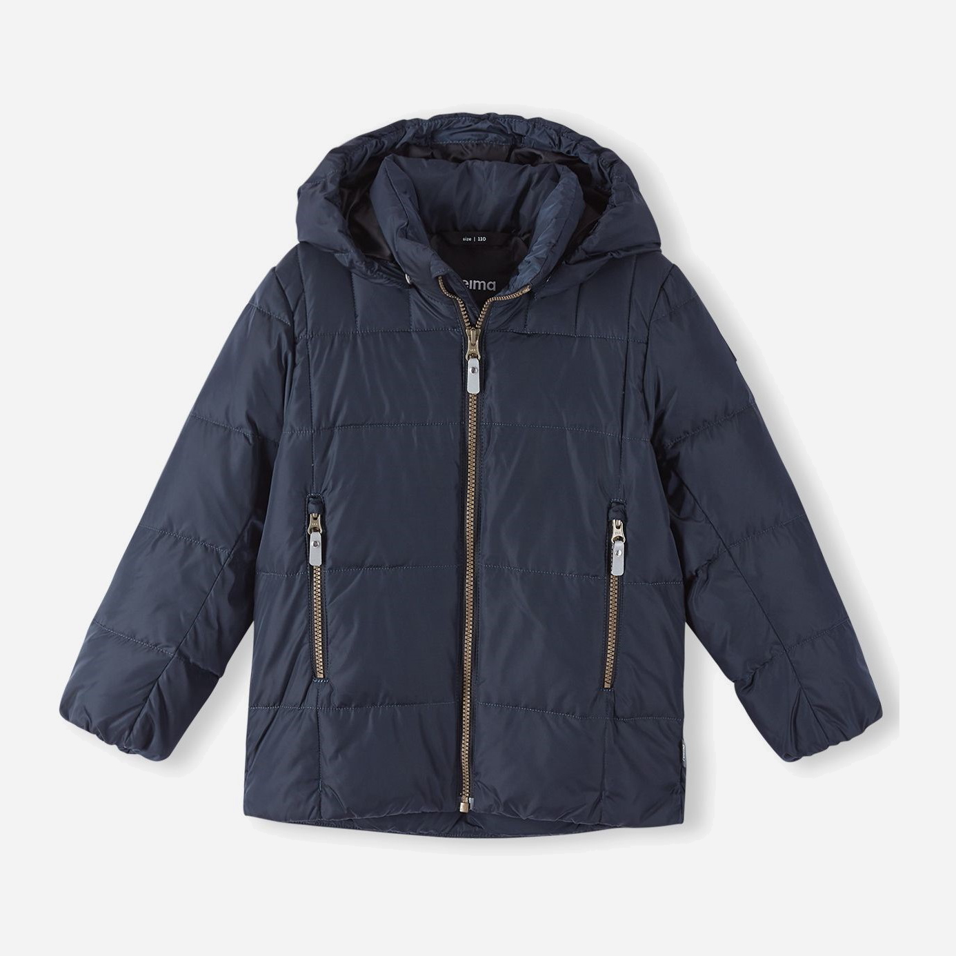 Акція на Дитяча зимова термо куртка для хлопчика Reima Lieto 5100036A-6980 98 см від Rozetka