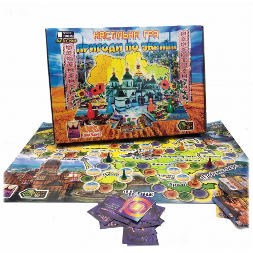

Интеллект Игра RoyalToy Путешествие по Украине RTN8312