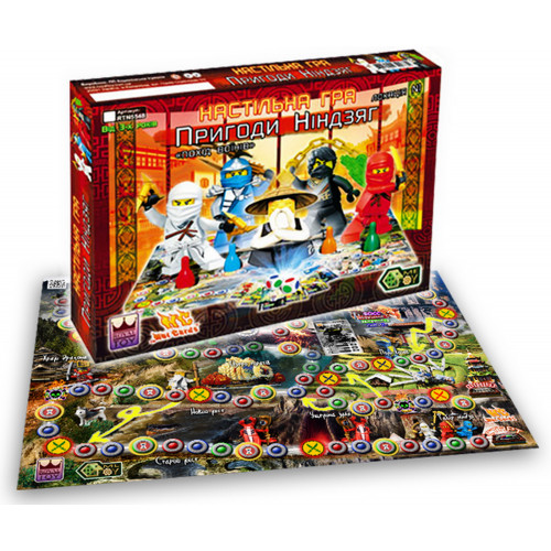 

Настольная Экшн Игра RoyalToy НиндзяГо RTN5548