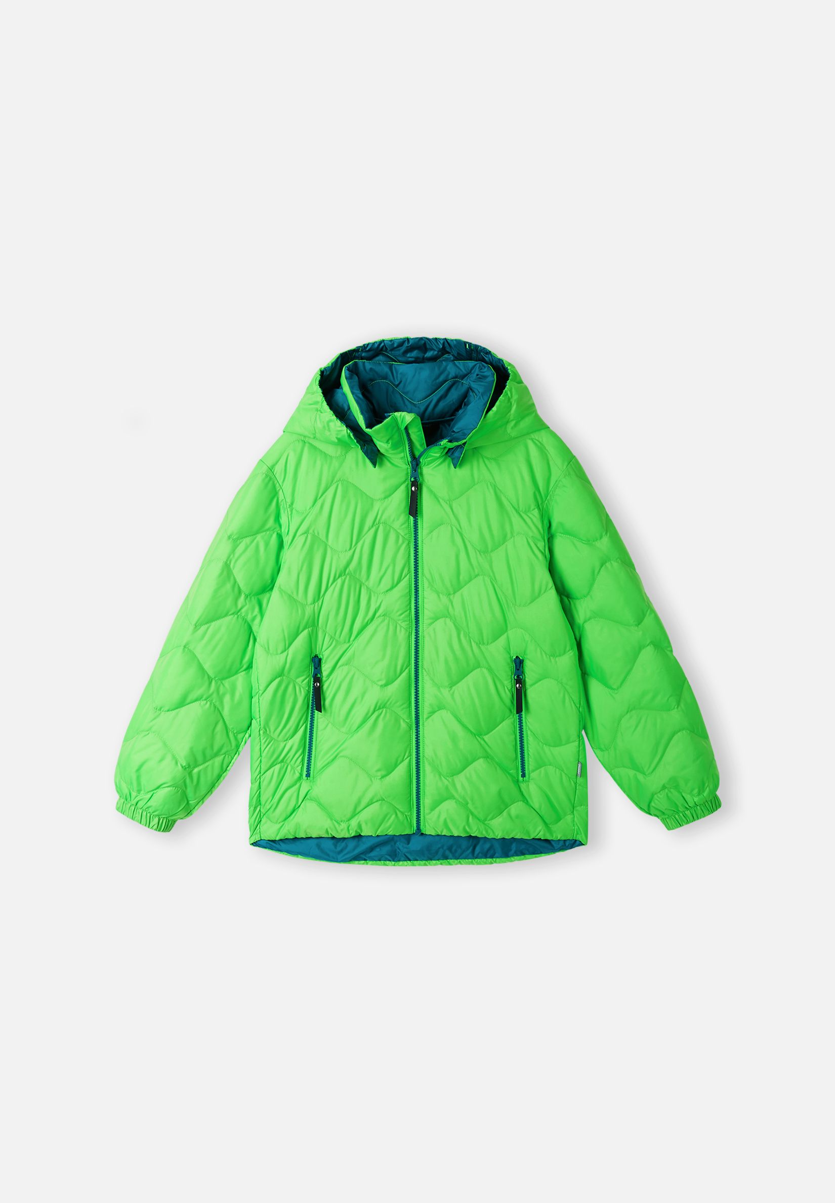 Акція на Дитяча демісезонна термо куртка для хлопчика Reima Fossila 5100058A-9840 116 см від Rozetka