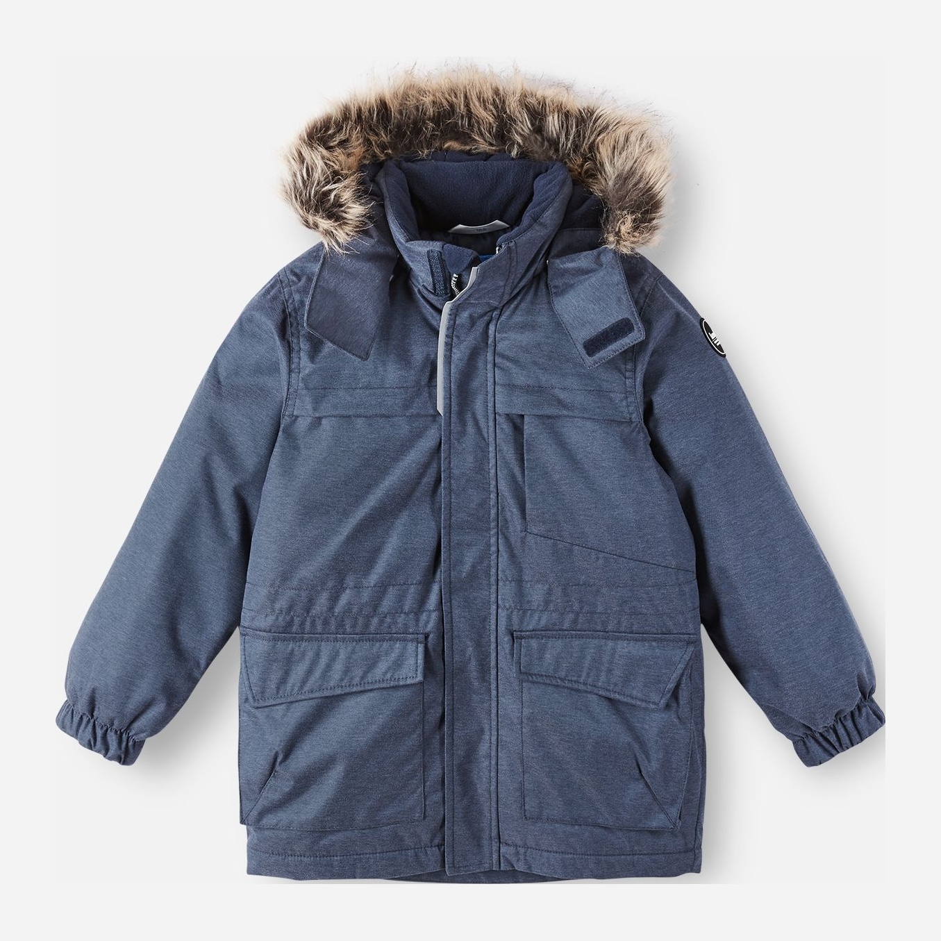Акція на Дитяча зимова термо куртка для хлопчика Lassie by Reima Sachka 7100005A-6960 98 см від Rozetka