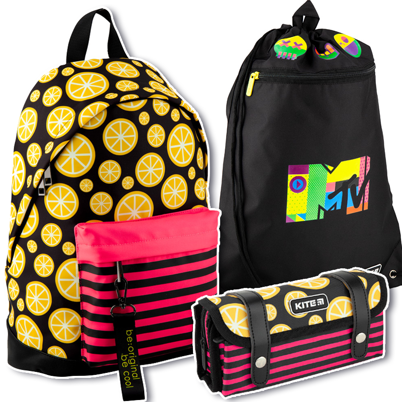 

Рюкзак укомплектованный Kite City 14л (SET_K20-910M-4_1)
