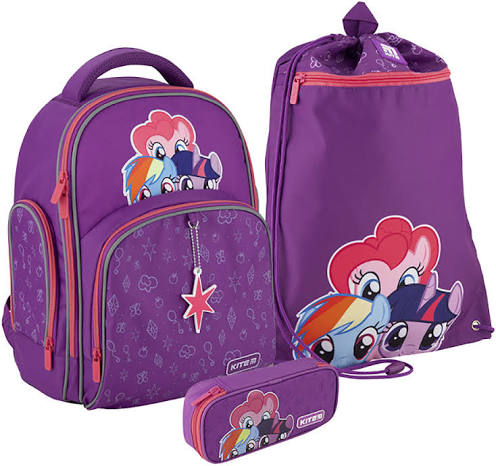

Рюкзак укомплектованный Kite My Little Pony 15.5л (SET_LP20-706S)