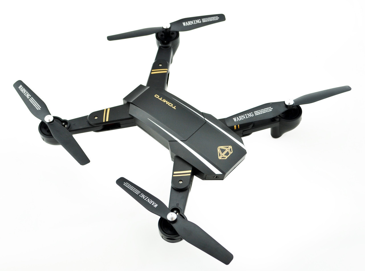 

Складной квадрокоптер Phantom D5H с WiFi камерой Черный