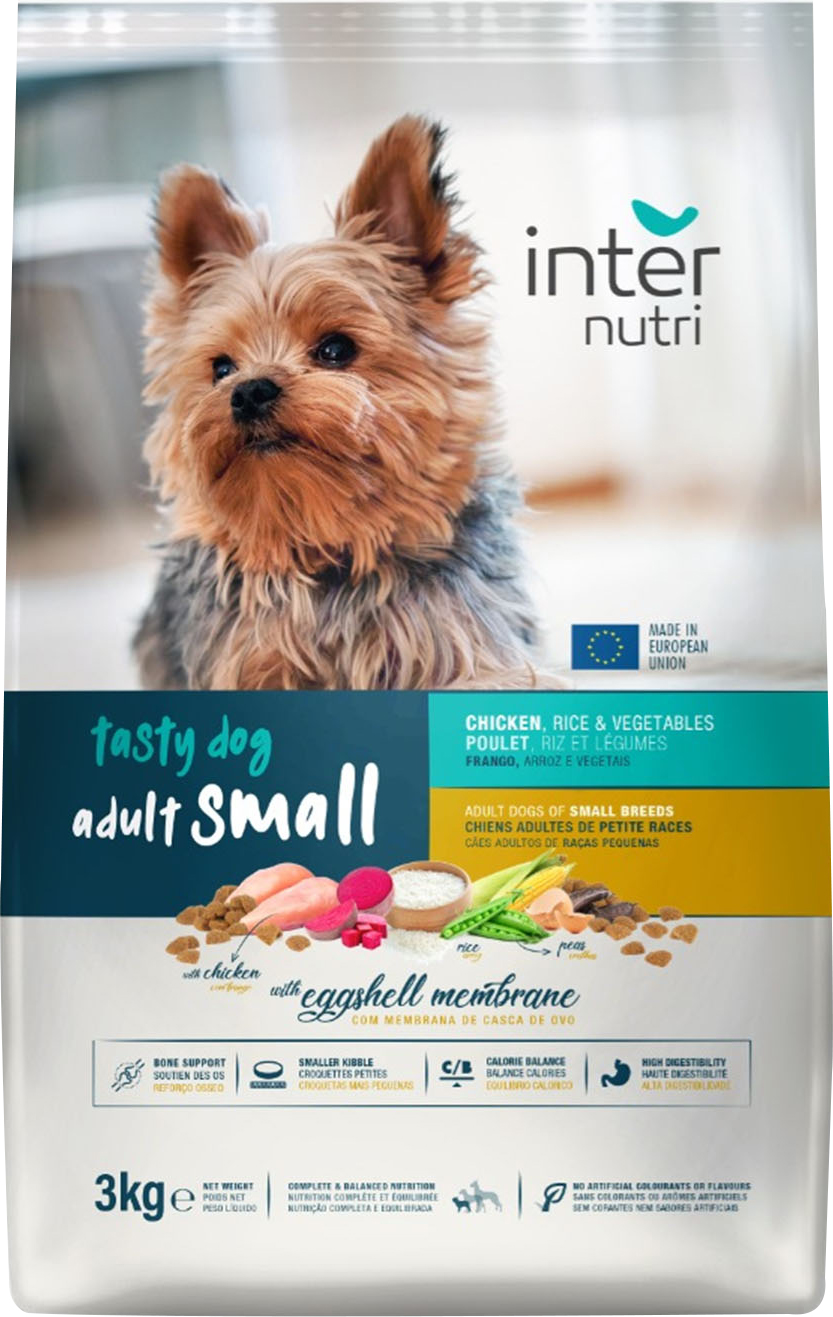 Сухой корм для собак малых пород Internutri Tasty Adult Small с Курицей ...