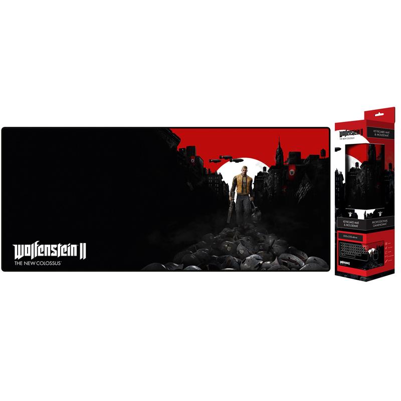 

Килимок для мишки Gaya Wolfenstein Trail of the Dead з малюнком (GE3441)