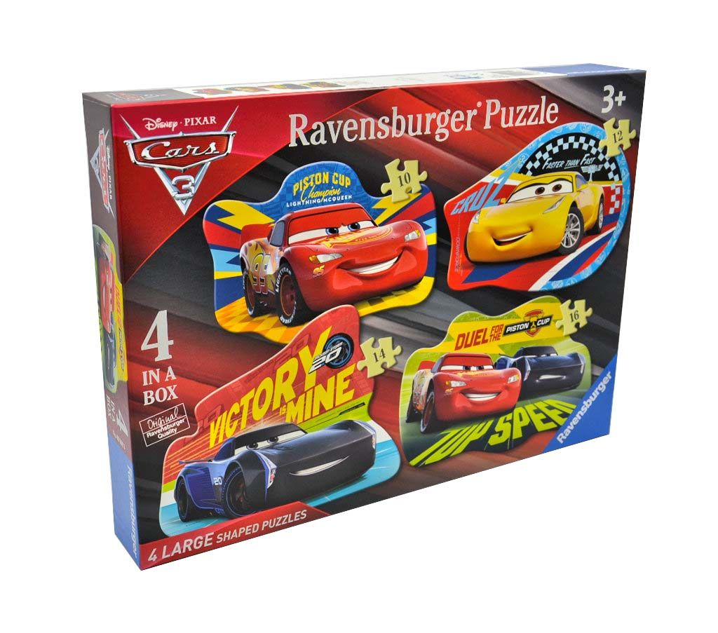 

Пазл 4 в 1 Дісней Тачки 3 Ravensburger 06891
