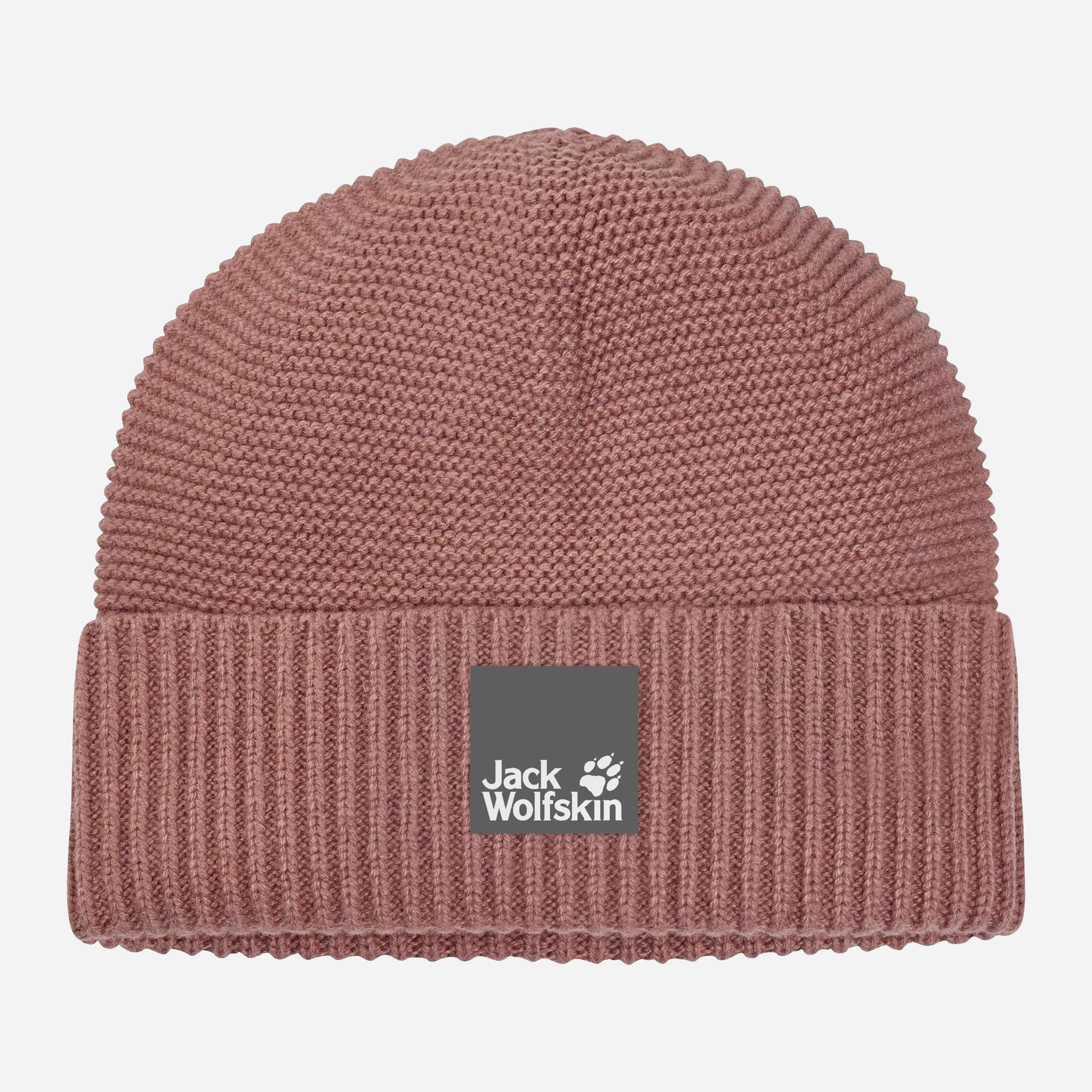 Шапка Jack Wolfskin Nature Wool Beanie 1910861-3068 One Size Серо ...