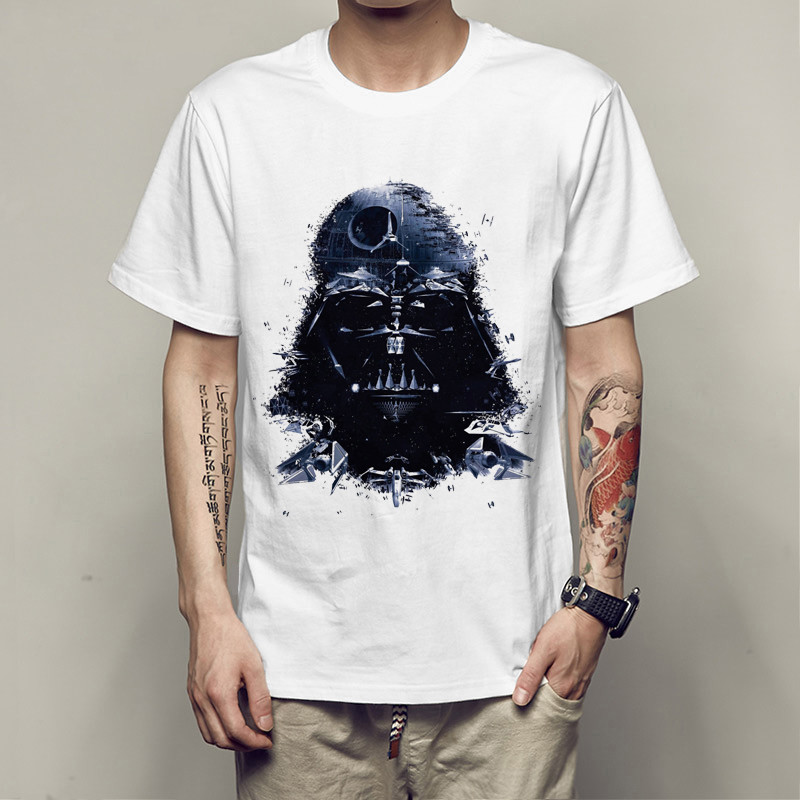 

Футболка ReStEqStar Wars Дарт Вейдер L Белая
