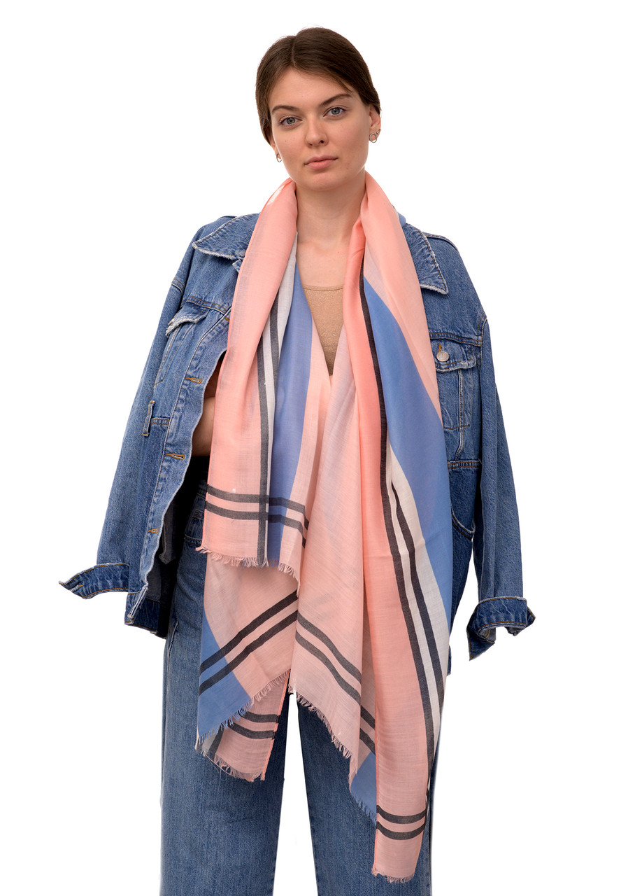 

Шарф BUTEF Розово-голубой 180*80 см (SCС2307 pink-blue)