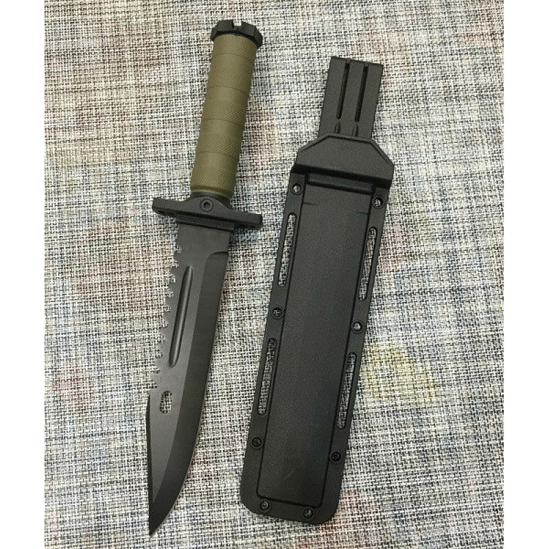 

Туристический антибликовый нескладной нож GR 235 35 см для походов, охоты, рыбалки, туризма (GR000X30002358B)