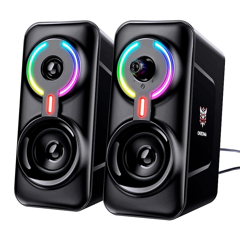 Компьютерная акустика колонка для ПК ONIKUMA RGB Backlight L6 |10 Вт ...