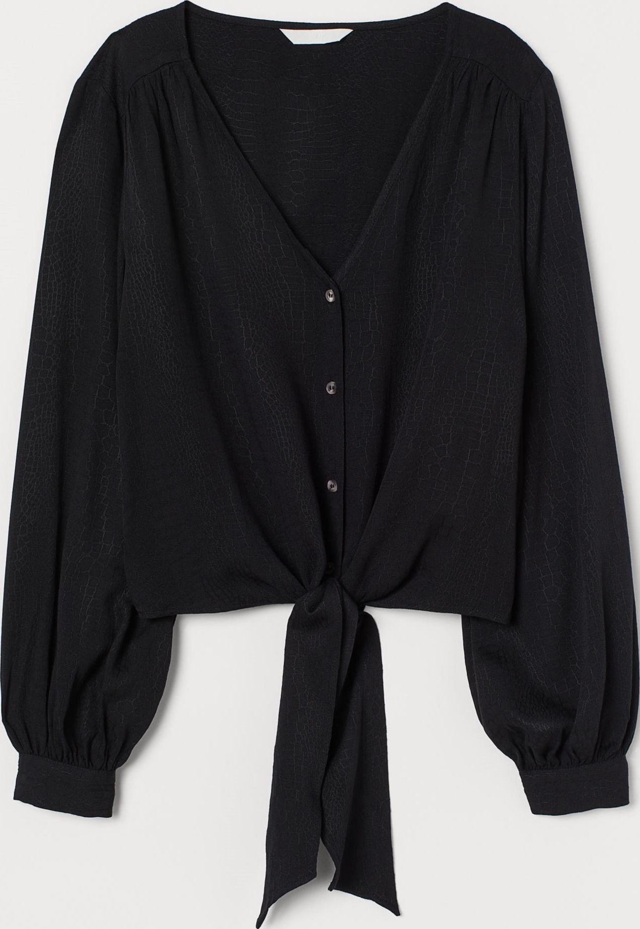 

Блузка H&M 76221207 38 Черная