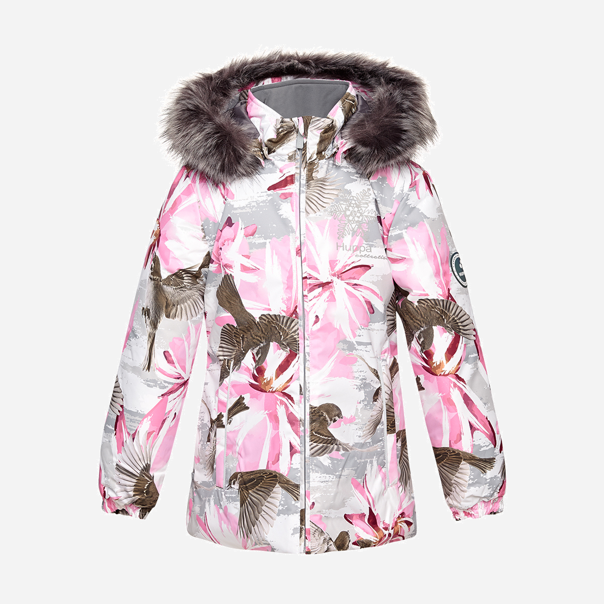 Акція на Дитяча зимова куртка для дівчинки Huppa Loore 17970030-11213 98 см від Rozetka