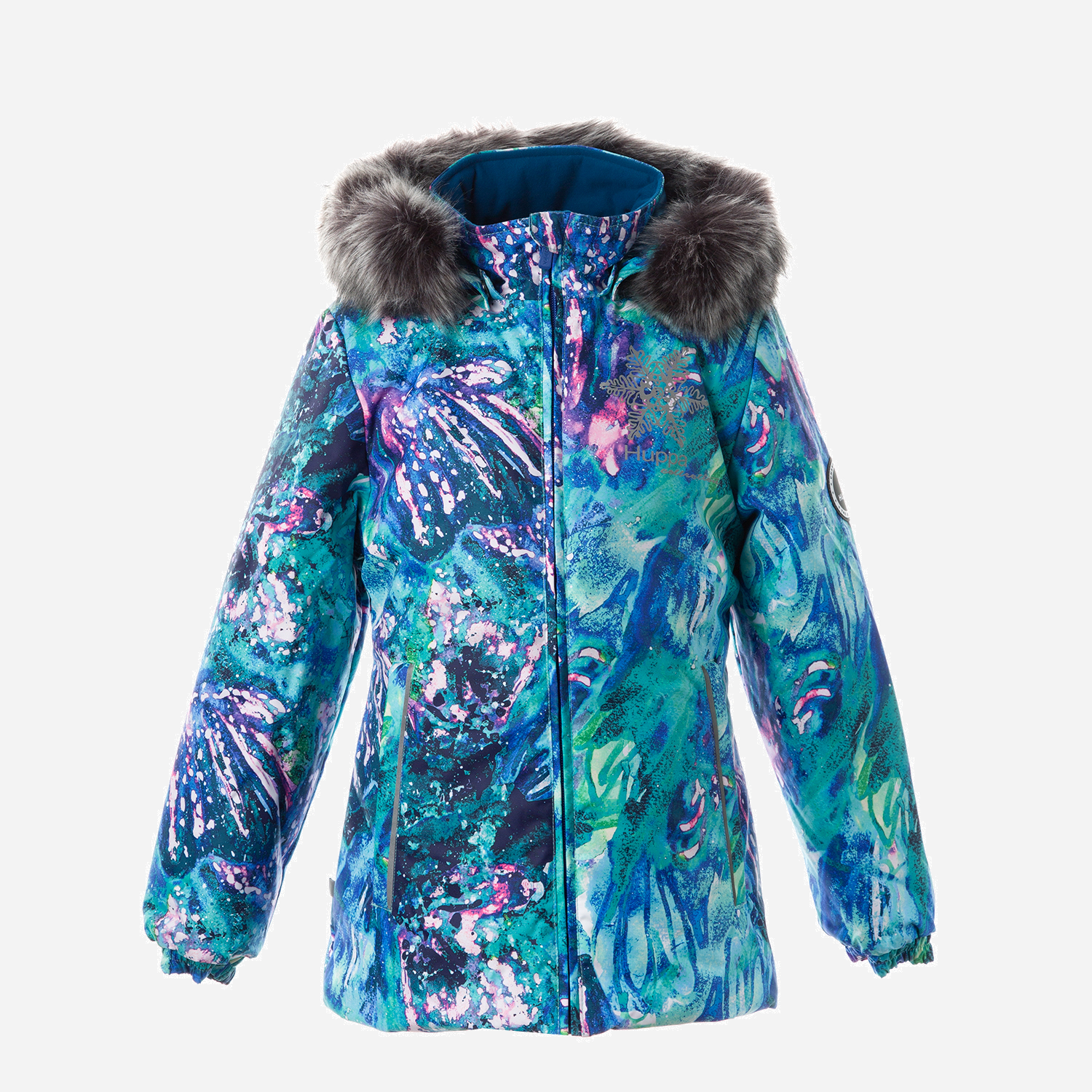 Акція на Дитяча зимова куртка для дівчинки Huppa Loore 17970030-11436 110 см від Rozetka