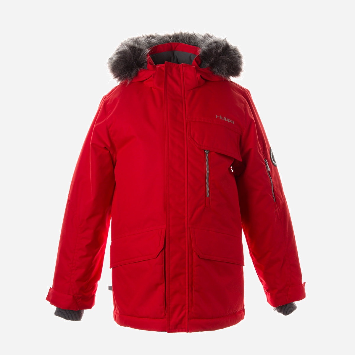 Акция на Дитяча зимова куртка для хлопчика Huppa Marten 2 18110230-70004 116 см от Rozetka