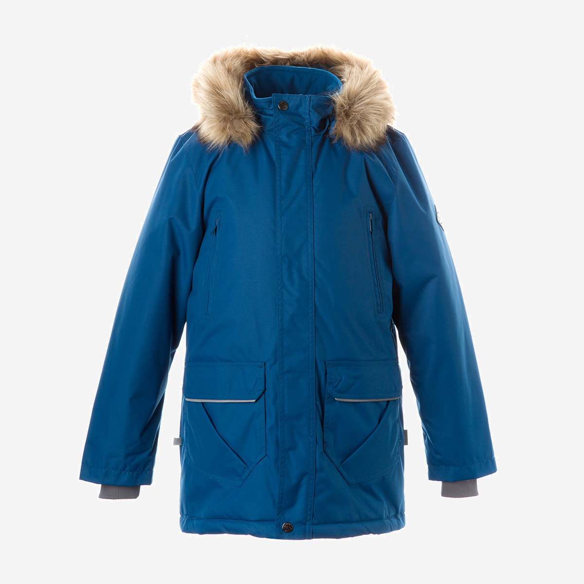 Акція на Підліткова зимова куртка-парка для хлопчика Huppa Vesper 4 12370430-80066 158 см від Rozetka