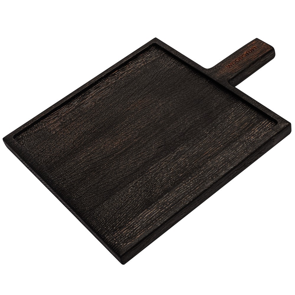 

Доска для подачи мяса Woodstuff Стейк темный 32х24 см