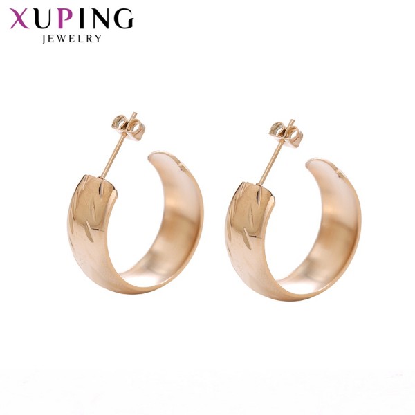 

Серьги Xuping розовая позолота ST 10008961