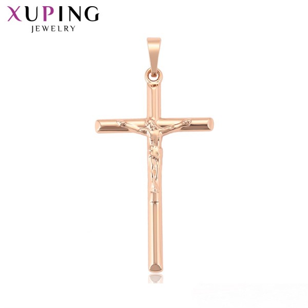 

Крестик Xuping розовая позолота 2256000