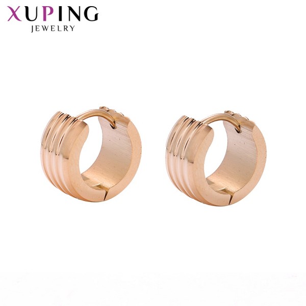 

Серьги Xuping розовая позолота ST 10001360