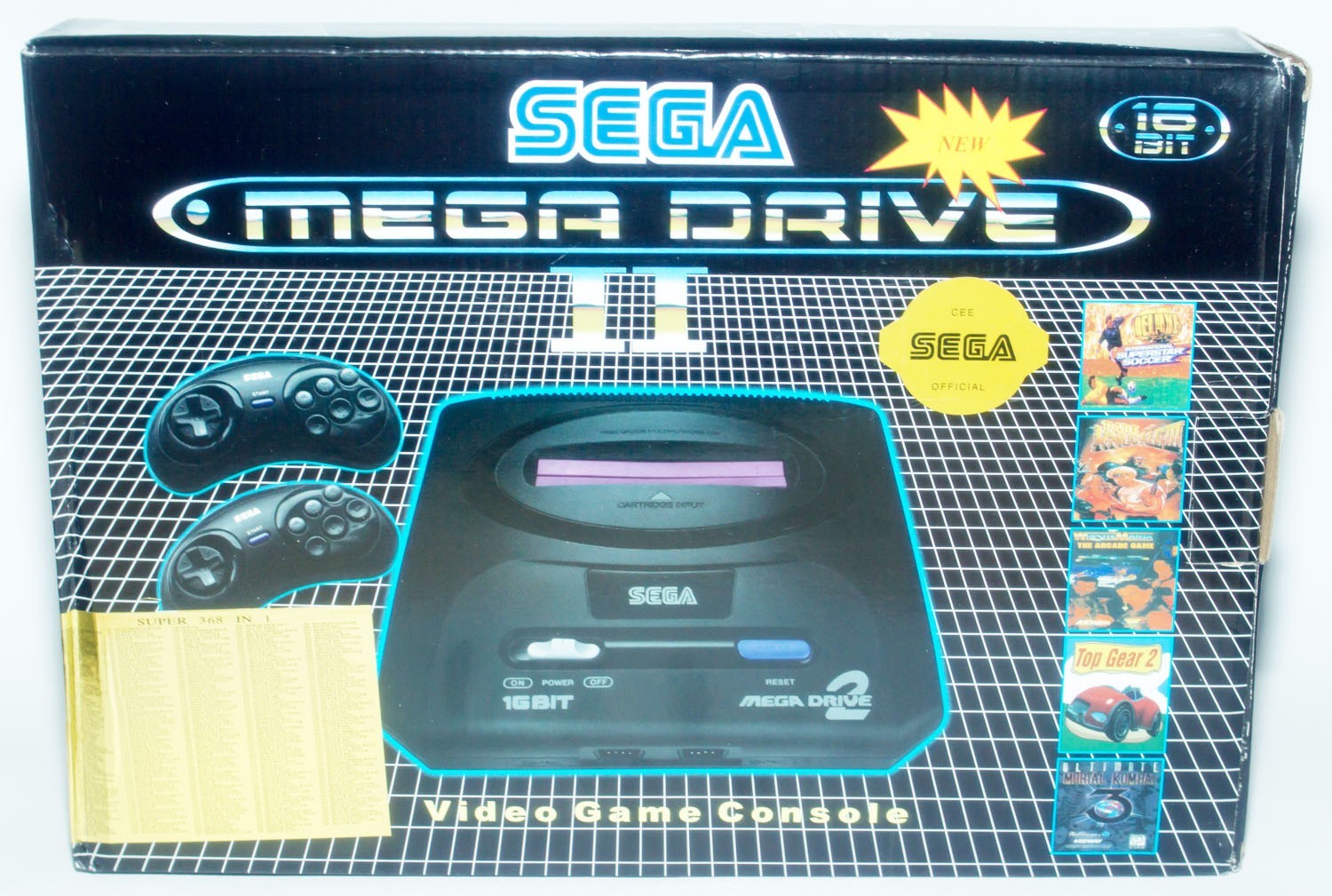 Игровая приставка 16 бит Sega mega drive 2 ретро консоль со встроенными  играми – фото, отзывы, характеристики в интернет-магазине ROZETKA от  продавца: IQSHOP | Купить в Украине: Киеве, Харькове, Днепре, Одессе,  Запорожье, Львове