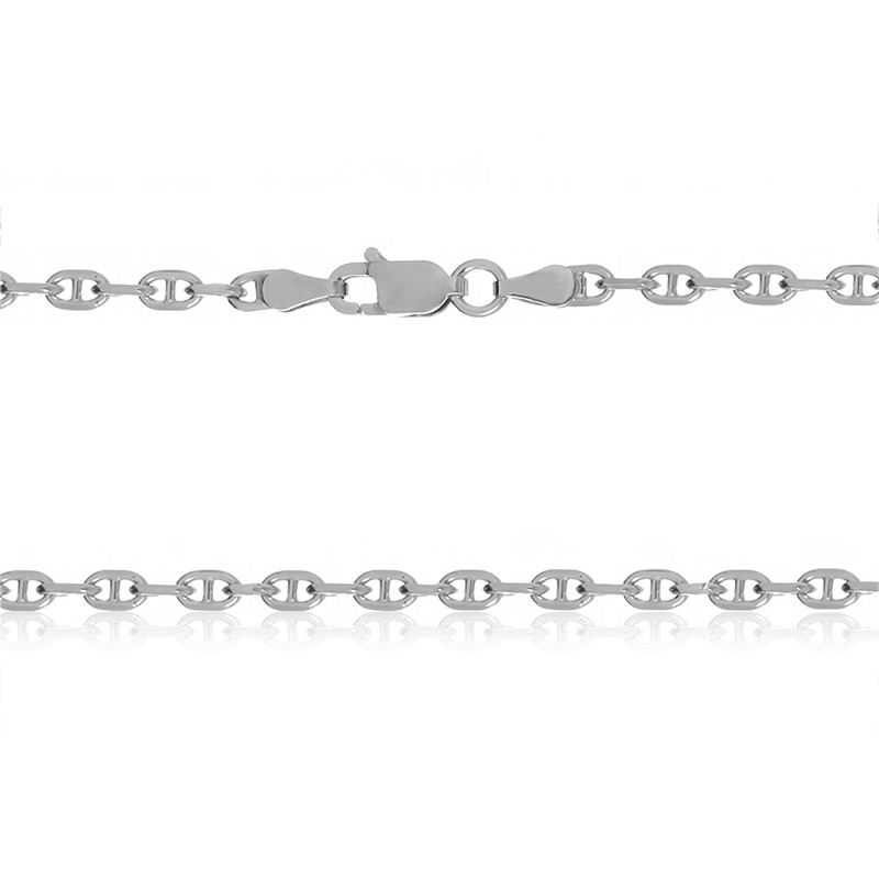 

Серебряная цепь Silvex925 родированная - 822Р 5/60, женская