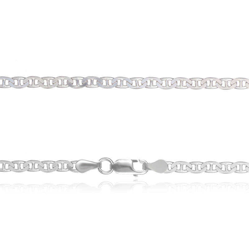 

Серебряная цепь Silvex925 родированная - 810Р 7/60, женская
