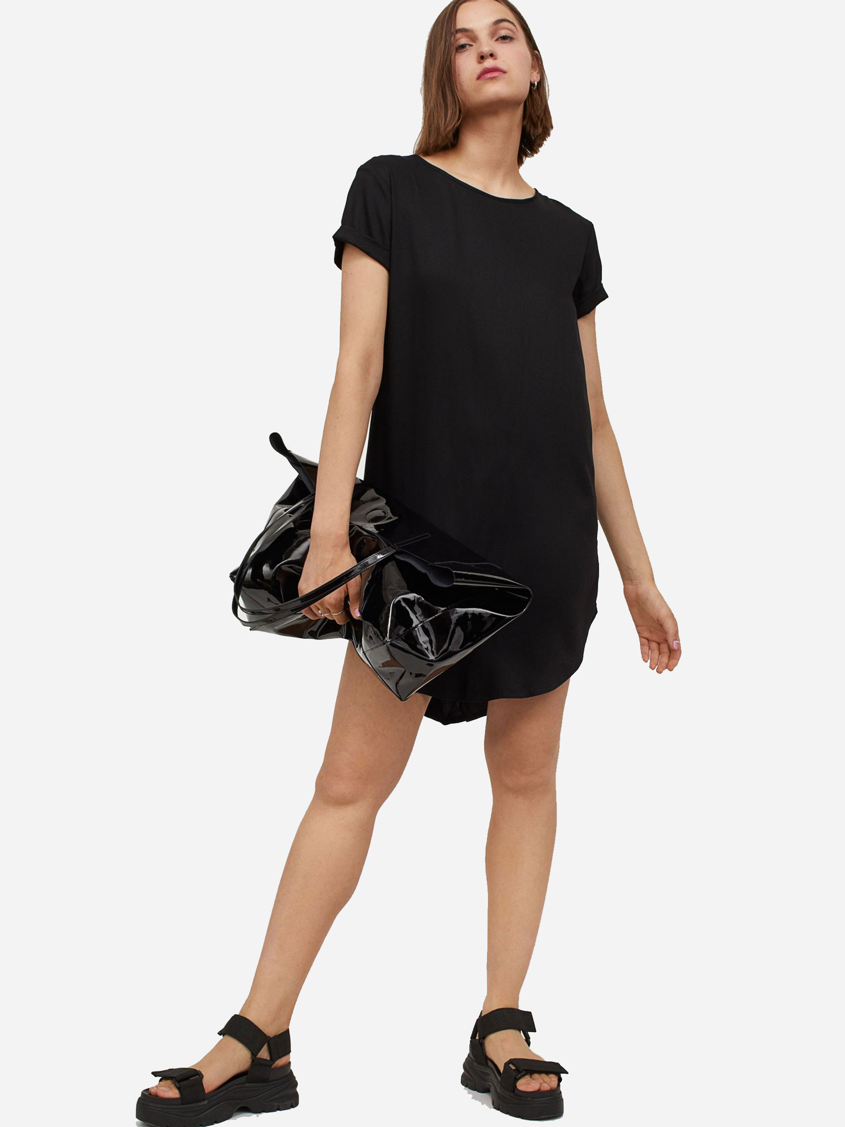 

Платье H&M 84368717 46 Черное