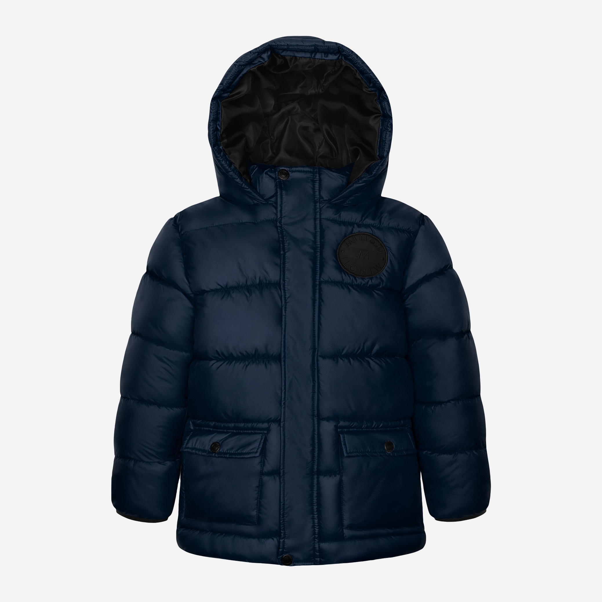 Акція на Дитяча зимова куртка для хлопчика Minoti 11COAT 7 37370KID 86-92 см Темно-синя від Rozetka