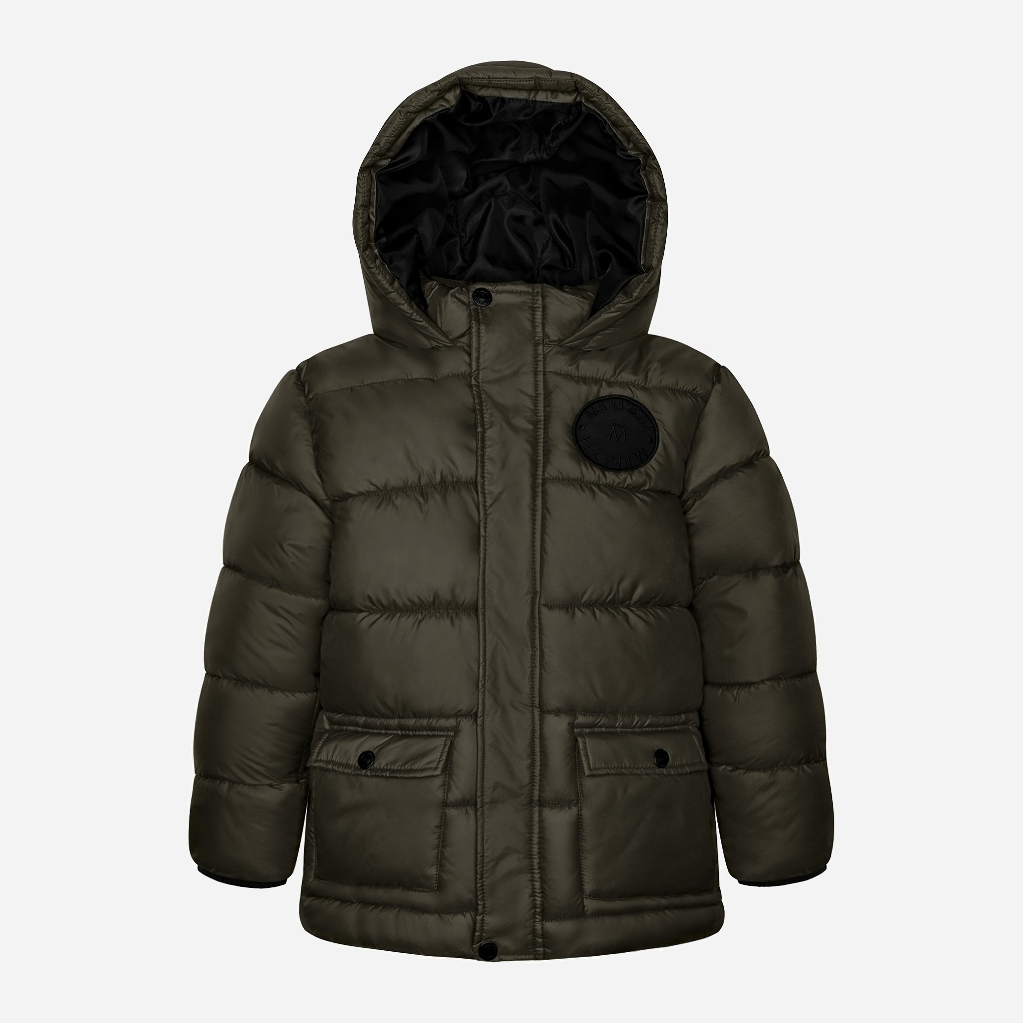 Акция на Дитяча зимова куртка для хлопчика Minoti 11COAT 10 37373JNR 104-110 см Хакі от Rozetka